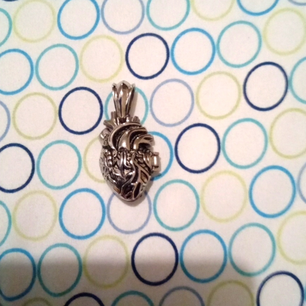 Anatomical Heart 3D Locket/Pendant